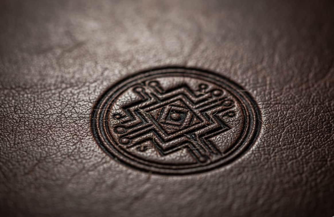 حک دقیق لوگو و متن