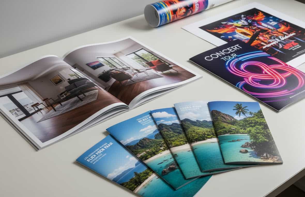 انواع بروشور تبلیغاتی