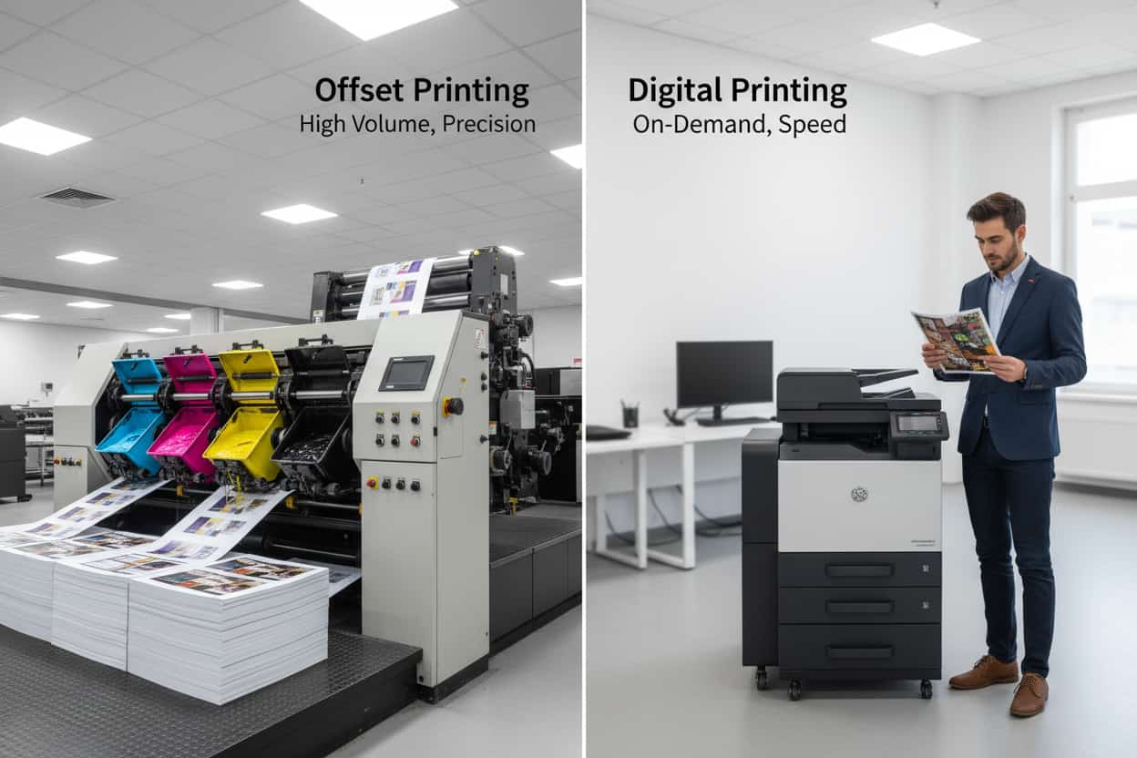 بروشور دیجیتال و افست