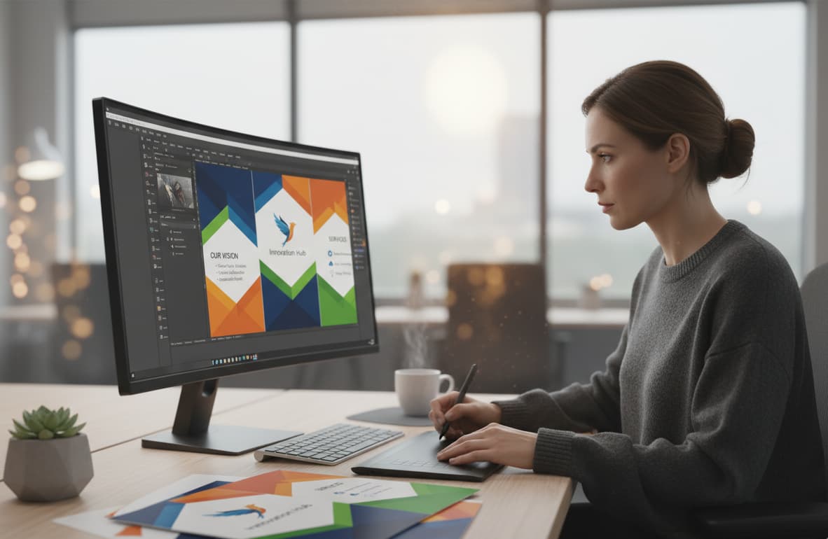 نکات طراحی بروشور حرفهای