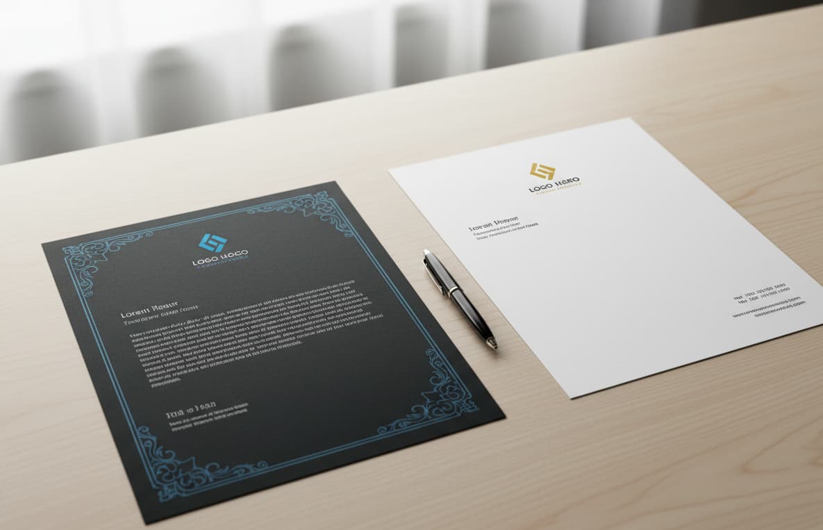 رعایت فضای سفید و خوانایی متن در صفحات دارای سربرگ